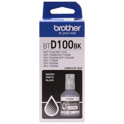 TINTA BROTHER ORIGINAL BTD100BK BLACK