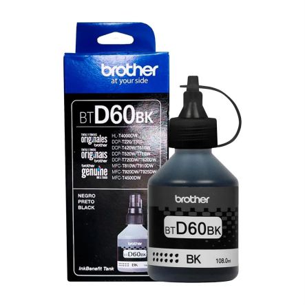 TINTA ORIGINAL BROTHER BTD-60BK BLACK